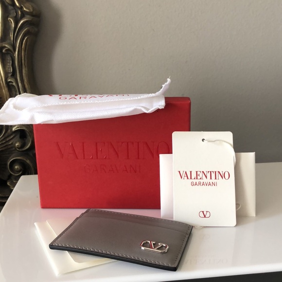 NIB VALENTINO GARAVANI Vlogo Card Holder - Picture 6 of 12